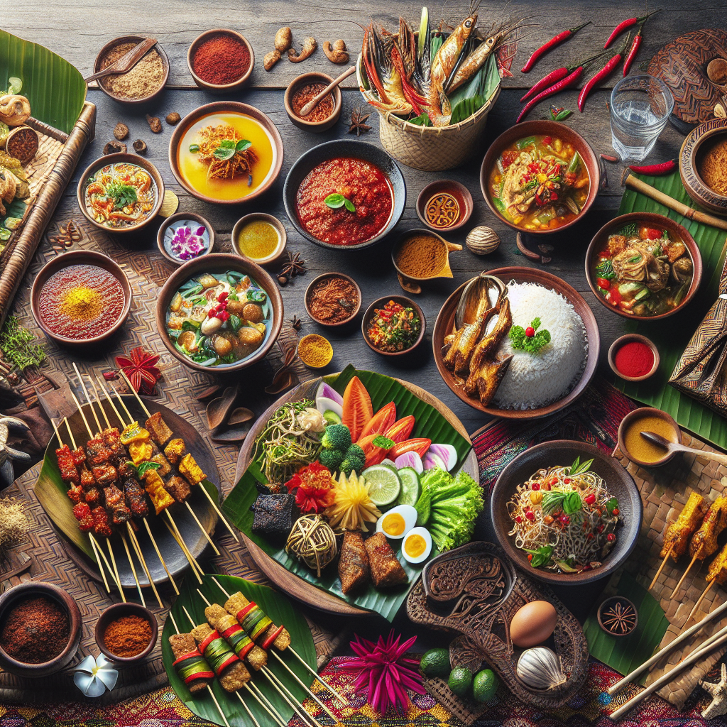 Masakan Tradisional yang Menggugah Selera dari Seluruh Indonesia