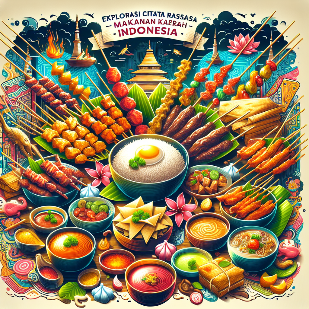 Eksplorasi Cita Rasa Nusantara: Makanan Khas Daerah Indonesia yang