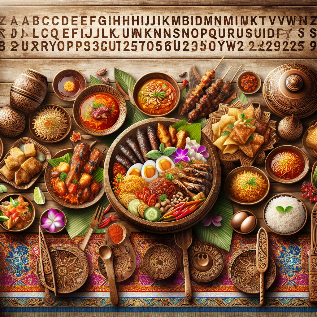 Exploring the Rich Flavors: A Journey Through Traditional Indonesian Dishes