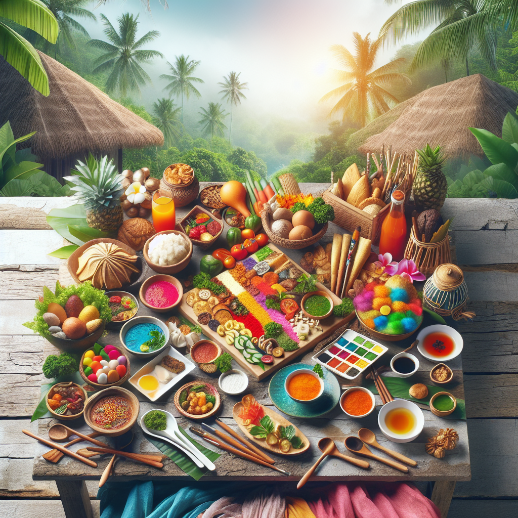 Menggugah Selera dengan Poster Makanan Tradisional Indonesia yang Artistik