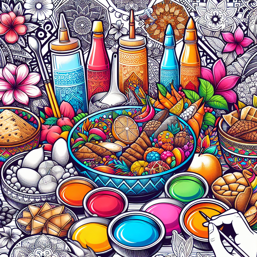 Kreativitas dan Kesenangan: Mewarnai Gambar Makanan Tradisional Indonesia